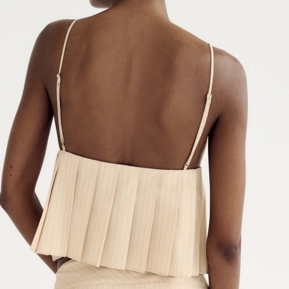 NWT ZARA  Striped Crop Top Size S - Picture 7 of 10